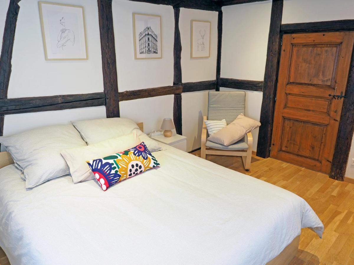 Le 128, Duplex Alsacien 10 Personnes, Piscine Apartment Horbourg ภายนอก รูปภาพ