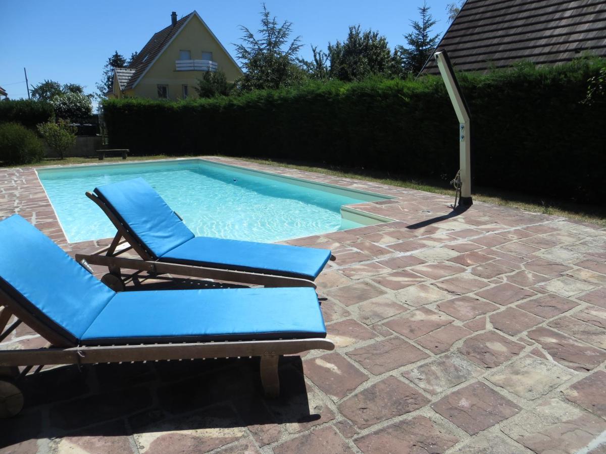 Le 128, Duplex Alsacien 10 Personnes, Piscine Apartment Horbourg ภายนอก รูปภาพ